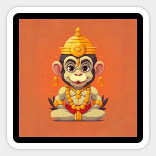 Hanuman Sticker